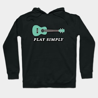 Play Simply Surf Green Ukulele Hoodie